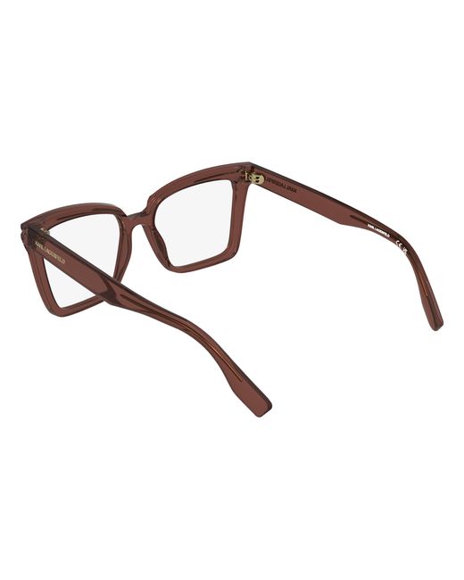 Karl Lagerfeld Black Kl6240 652 Optical Frames Acetate Squared Normal