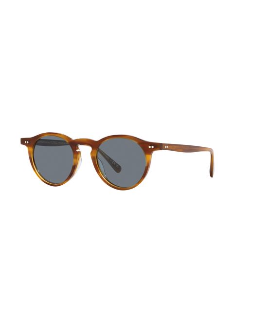 Oliver Peoples Black Ov5504Su Op-13 Sun 1753R8 Sunglasses Acetate Round Photochromic