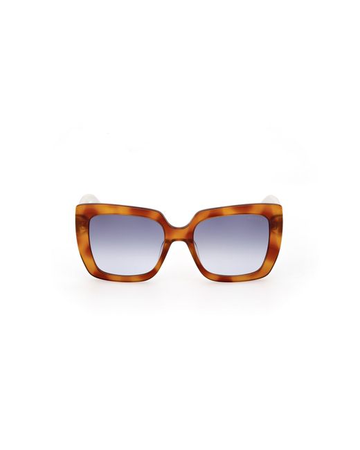 Guess Black Gu7889 53W Sunglasses Acetate Squared Normal Shaded