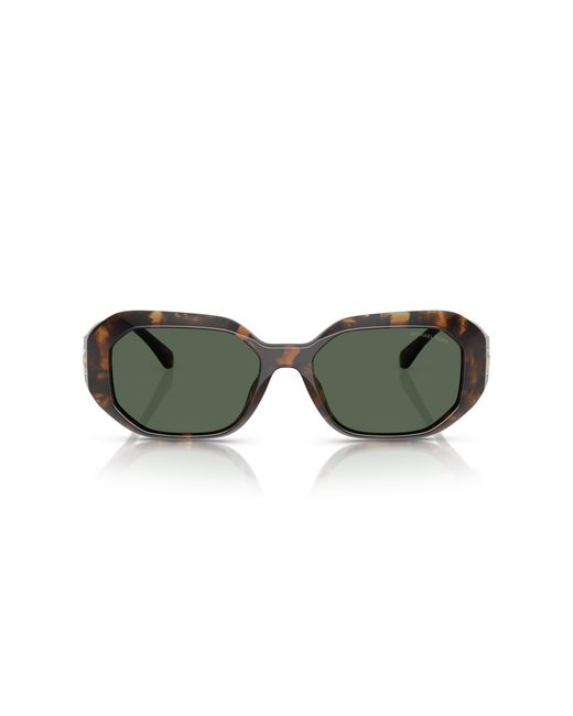 Michael Kors Black Mk2240U Siesta Key 300671 Sunglasses Injected Geometric Normal