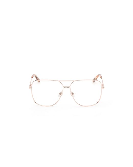 Guess Black Gm50029 028 Optical Frames Metal Squared Normal