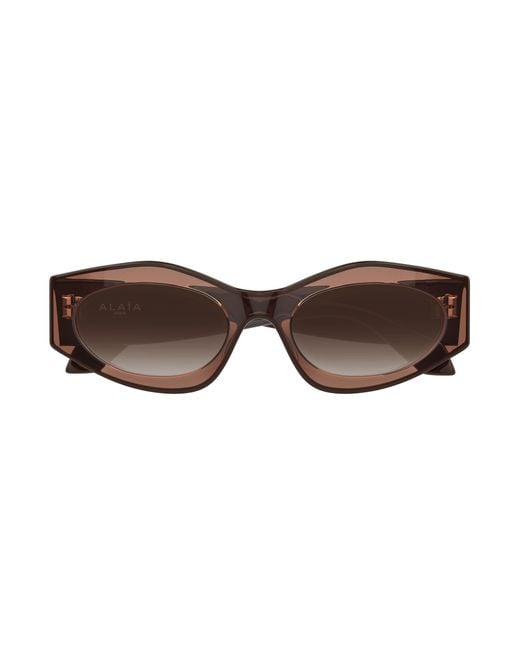 Alaïa Black Aa0093S 002 Sunglasses Acetate Cat Eye