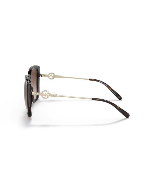 Michael Kors Black Mk2161Bu East Hampton 300613 Sunglasses Injected Butterfly Normal Shaded