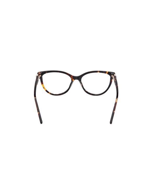 Guess Black Gu50195 052 Optical Frames Acetate Cat Eye Normal