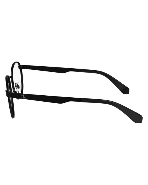 Calvin Klein Black Ckj24205 001 Optical Frames Metal Round Normal