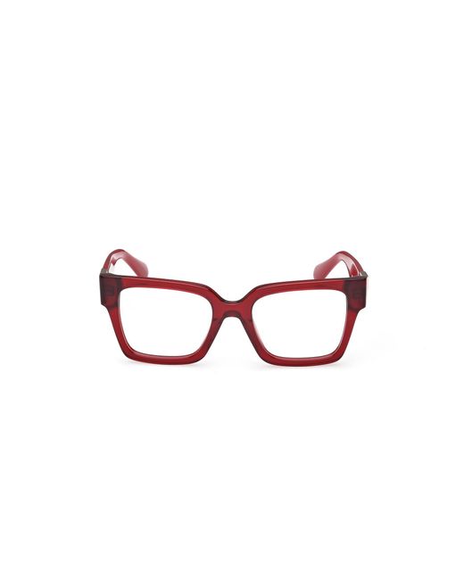 MAX&Co. Black Mo5175 066 Optical Frames Acetate Squared Normal