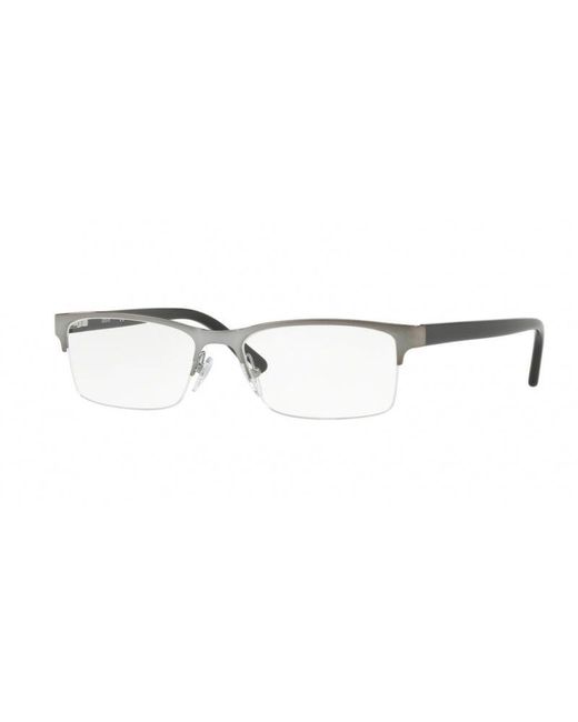 Sferoflex Black Sf2288 268 Optical Frames Metal Squared for men