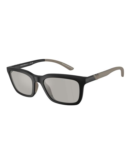 Emporio Armani Black Ea4249U 50016G Sunglasses Injected Squared Normal for men