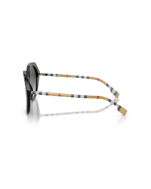 Burberry Black Be4375 Vanessa 38538G Sunglasses Acetate Geometric Normal Shaded