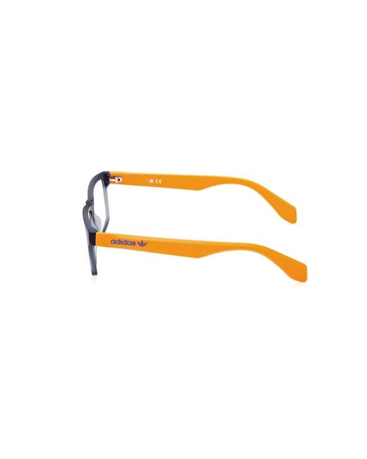 Adidas Black Or5027 091 Optical Frames Injected Squared Normal for men