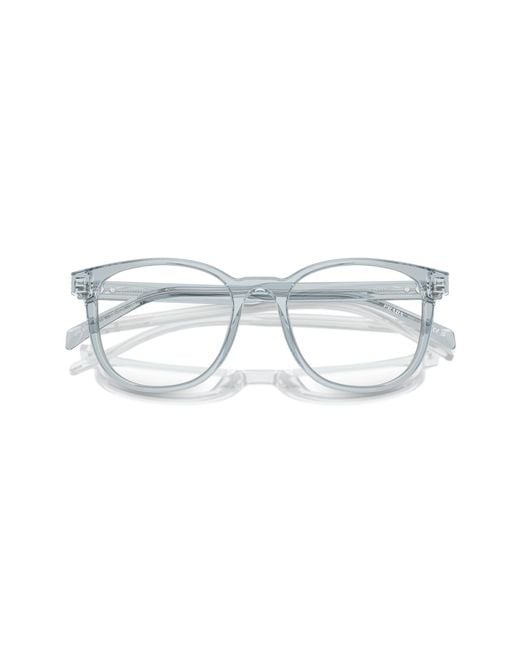 Prada Black Pr A15V 19T1O1 Optical Frames Acetate Pantos Normal for men