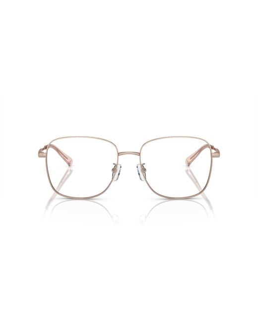 Michael Kors Black Mk3074D Borneo 1108 Optical Frames Metal Transparent Squared Normal