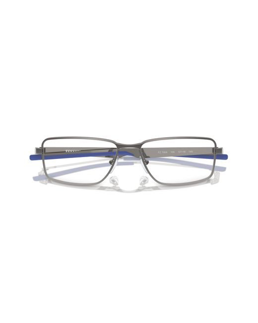 FERRARI SCUDERIA Black Fz7004 105 Optical Frames Metal Squared Normal for men