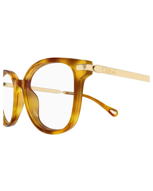 Chloé Black Ch0359O 002 Optical Frames Acetate Transparent Squared