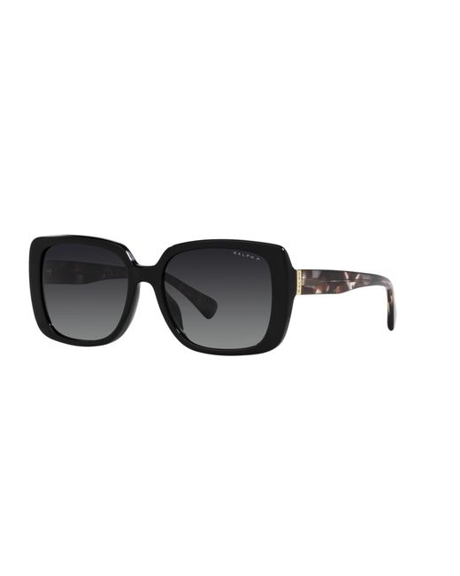 Ralph Lauren Black Ra5298U 5001T3 Sunglasses Acetate Squared Polarized Shaded