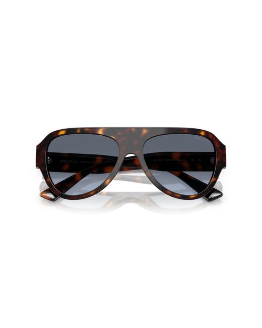 Jimmy Choo Black Jc5027 50028F Sunglasses Acetate Pilot Normal Shaded