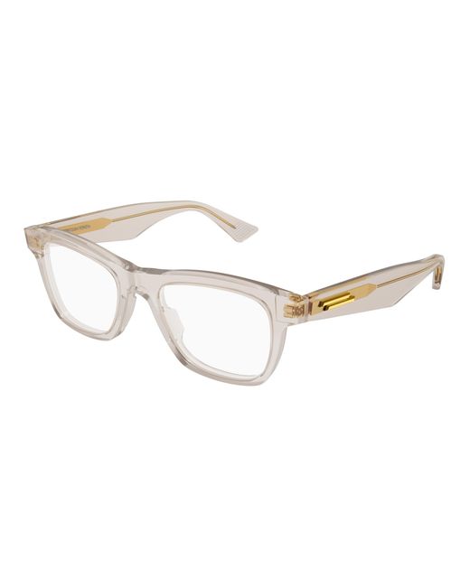Bottega Veneta Black Bv1120O 003 Optical Frames Acetate Squared for men