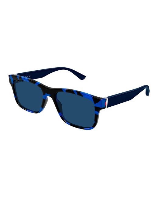 Gucci Black Gg2085S 004 Sunglasses Injected Squared for men