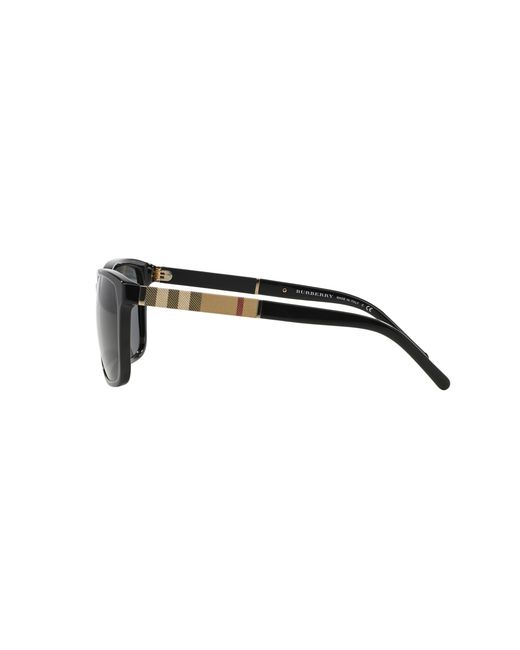 Burberry Black Be4181 300187 Sunglasses Acetate Squared Normal for men