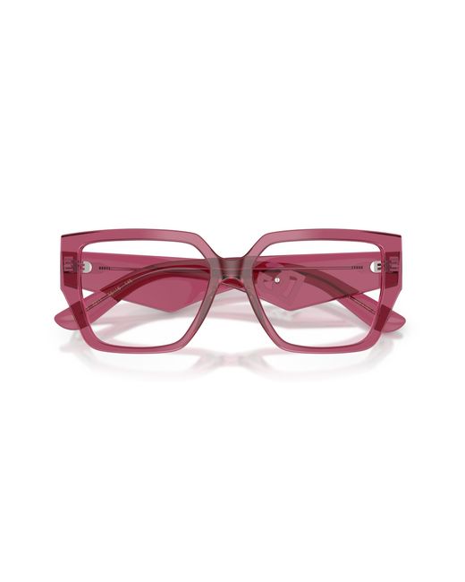 Dolce & Gabbana Black Dg3373 3211 Optical Frames Acetate Transparent Squared Normal