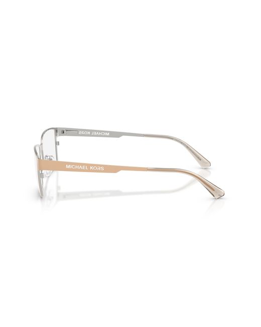 Michael Kors Black Mk3107 Arusha 1014 Optical Frames Metal Transparent Squared Normal for men