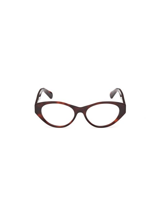 MAX&Co. Black Mo5214 052 Optical Frames Acetate Round Normal