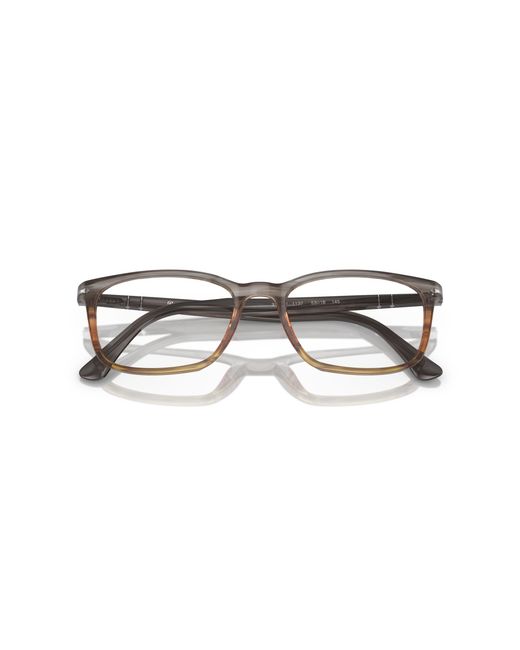 Persol Black Po3189V 1137 Optical Frames Acetate Transparent Squared Normal for men