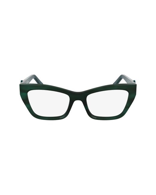 Longchamp Black Lo2762 304 Optical Frames Acetate Squared Normal