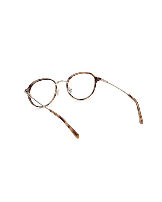 Guess Black Gu50079 053 Optical Frames Injected Round Normal for men