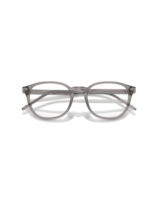 Giorgio Armani Black Ar7259 6071 Optical Frames Acetate Transparent Pantos Normal for men