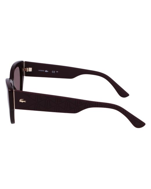 Lacoste Black L6047S 601 Sunglasses Acetate Squared Normal