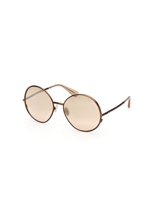 Max Mara Black Mm0191 38L Sunglasses Metal Roviex Round Photochromic