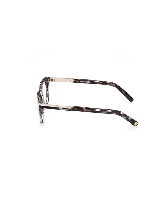 DSquared² Black Dq5345 050 Optical Frames Outlet Acetate Squared