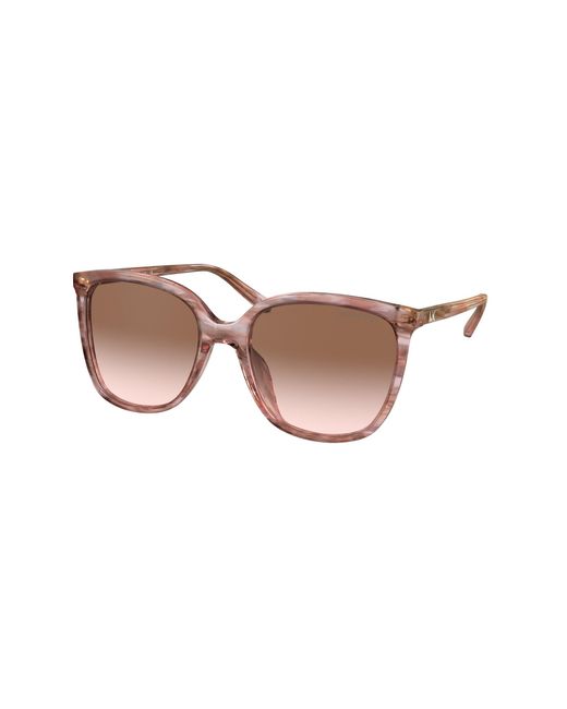 Michael Kors Black Mk2137U Anaheim 317513 Sunglasses Plastic Squared Shaded