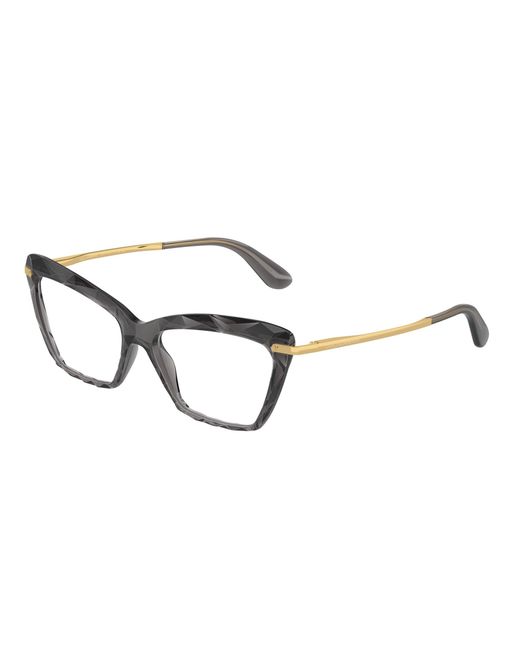 Dolce & Gabbana Black Dg5025 504 Optical Frames Nylon Cat Eye Normal