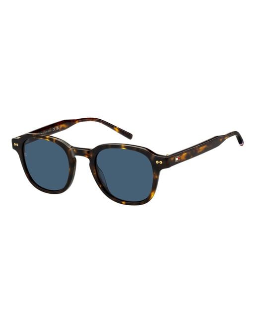 Tommy Hilfiger Black Th 2185/S 086/Ku Sunglasses Acetate Squared Normal for men