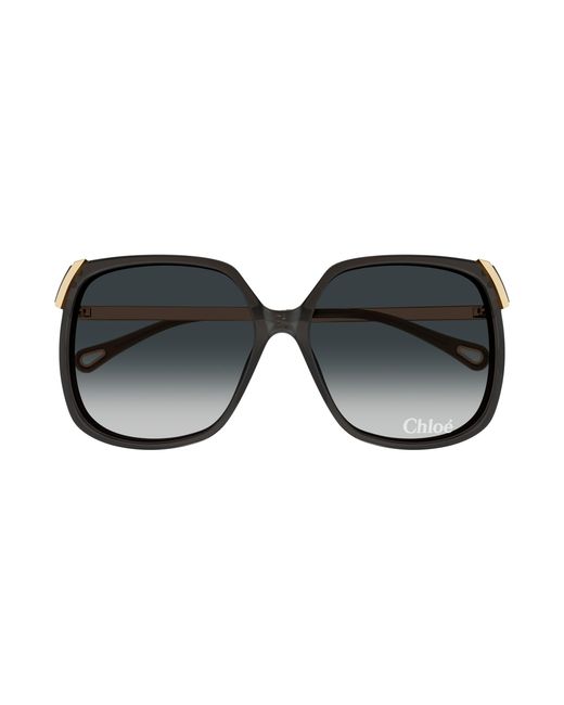 Chloé Black Ch0286S 001 Sunglasses Acetate Squared