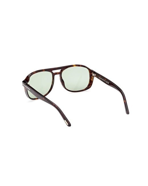 Tom Ford Black Ft1022 Rosco 52N Sunglasses Acetate Squared Normal for men