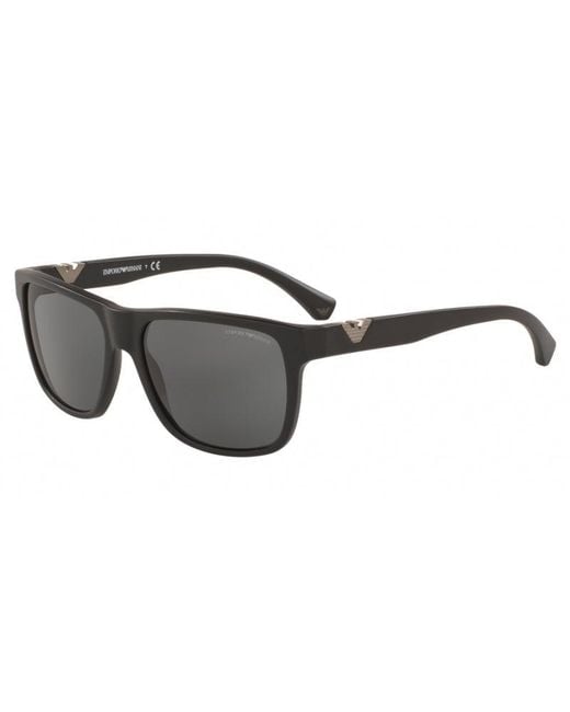 Emporio Armani Black Ea4035 504287 Sunglasses Plastic Squared Normal for men