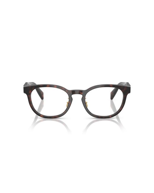 Prada Black Pr B06Vd 19Z1O1 Optical Frames Acetate Pantos Normal