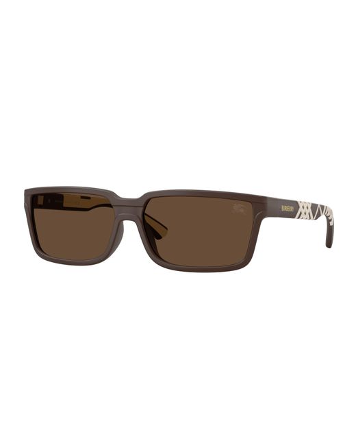 Burberry Black Be4495D 423473 Sunglasses Injected Squared Normal for men