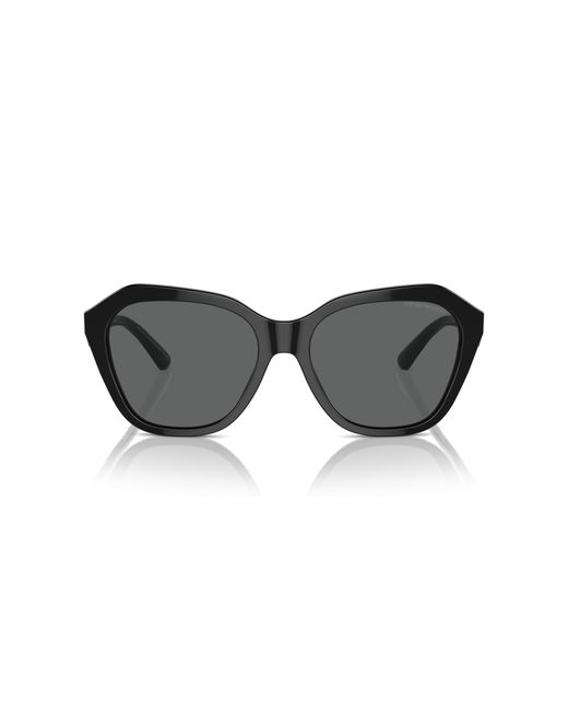 Emporio Armani Black Ea4221 501787 Sunglasses Acetate Geometric Normal