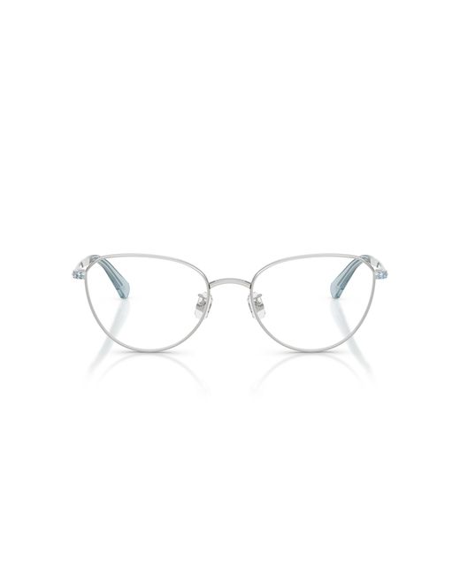 Swarovski Black Sk1029D 4020 Optical Frames Metal Round Normal