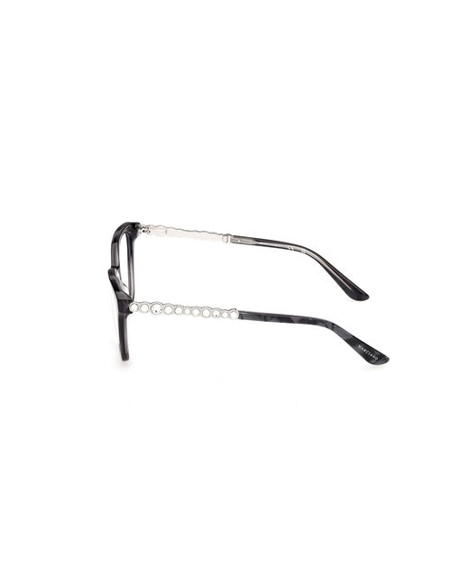 Guess Black Gm50059 5 Optical Frames Acetate Squared Normal