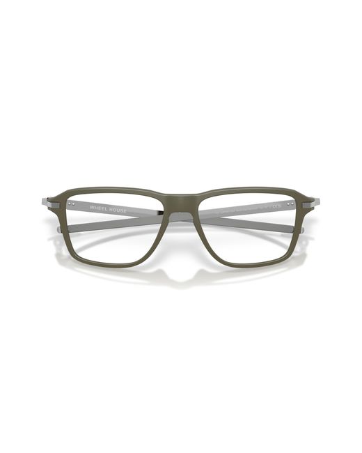 Oakley Black Ox8166 Wheel House 816610 Optical Frames O_Matter Transparent Squared Normal for men