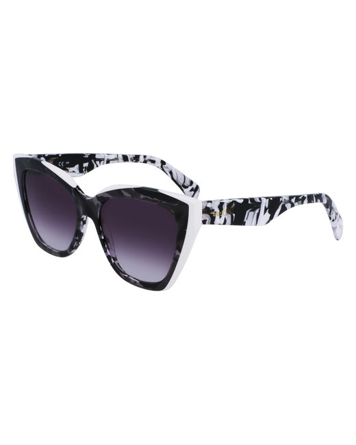 Liu Jo Black Lj784S 006 Sunglasses Acetate Butterfly Normal Shaded