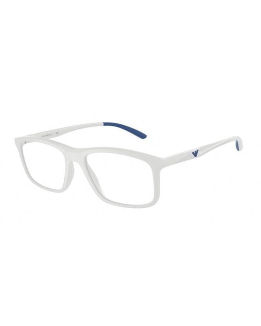 Emporio Armani Black Ea3196 5344 Optical Frames Plastic Squared for men