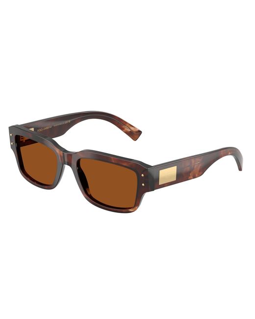 Dolce & Gabbana Black Dg4483 322273 Sunglasses Acetate Squared Normal for men