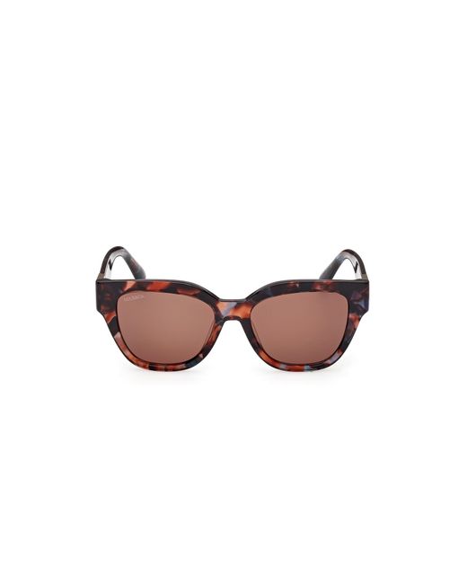 MAX&Co. Black Mo0138 54E Sunglasses Acetate Squared Normal