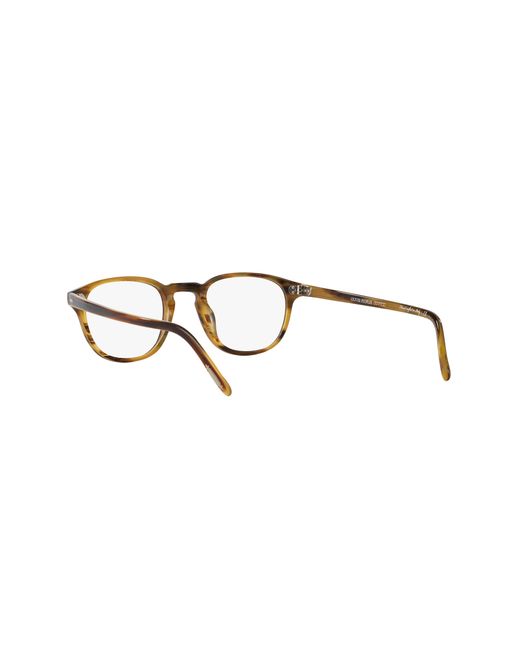 Oliver Peoples Black Ov5219 Fairmont 1310 Optical Frames Acetate Transparent Cat Eye Normal for men